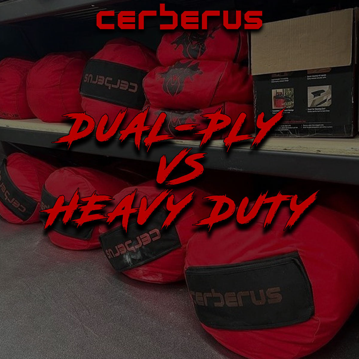 DUAL PLY SANDBAG vs HEAVY DUTY SANDBAG