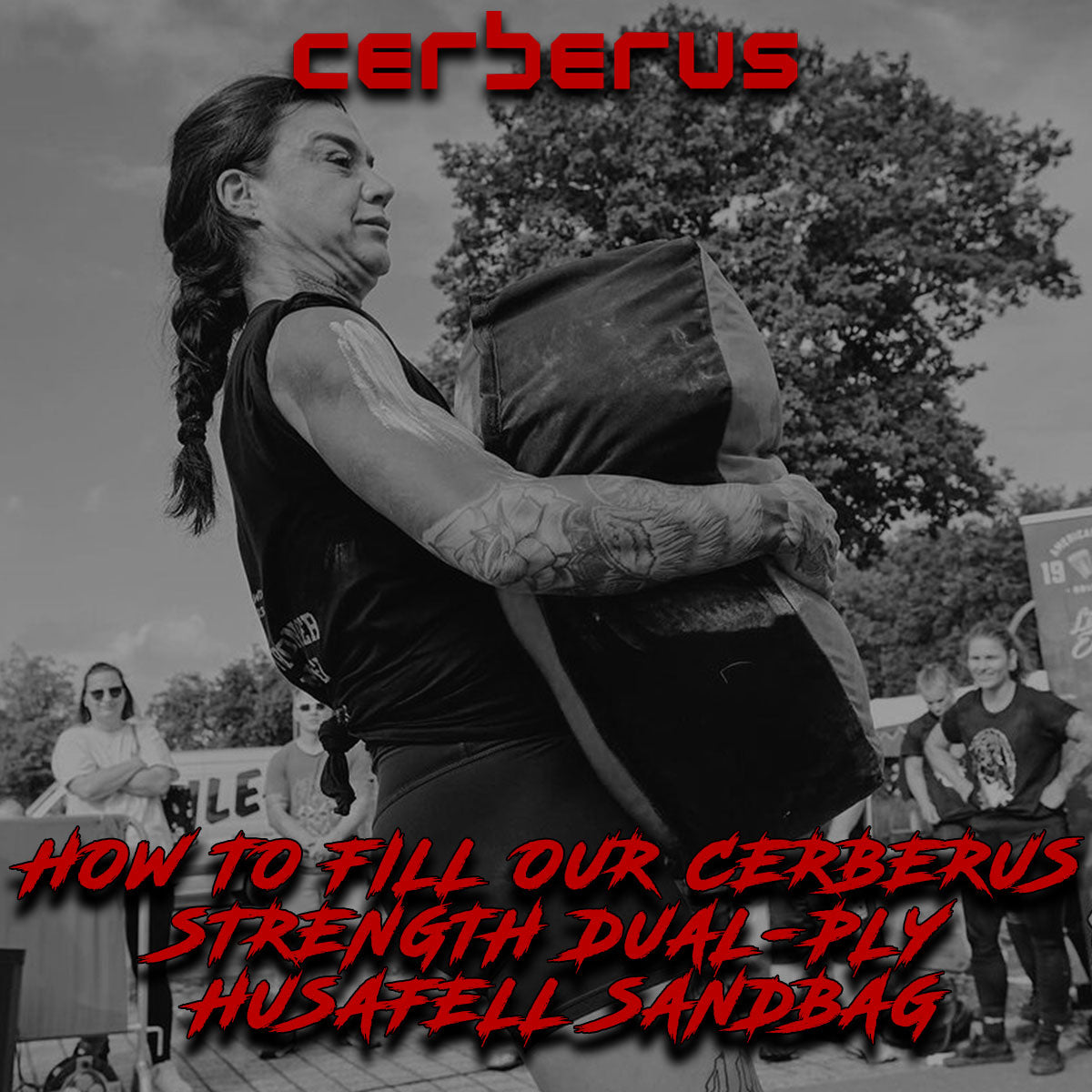 リラクゼーショングッズ ELDERBORN How to Fill the Cerberus Strength Dual Ply Husafell Sandbag