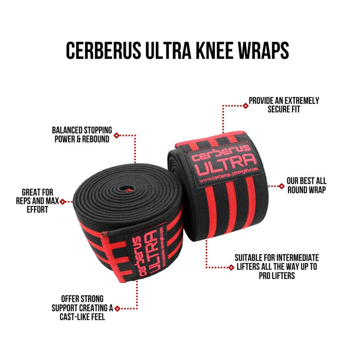 CERBERUS Ultra Knee Wraps