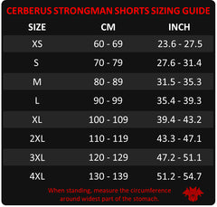 Strongman Shorts V3 Black (2.5mm Neoprene)
